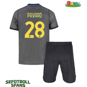 Inter Milan Benjamin Pavard #28 Tredjeställ Barn 2026-27 Kortärmad (+ Korta byxor)